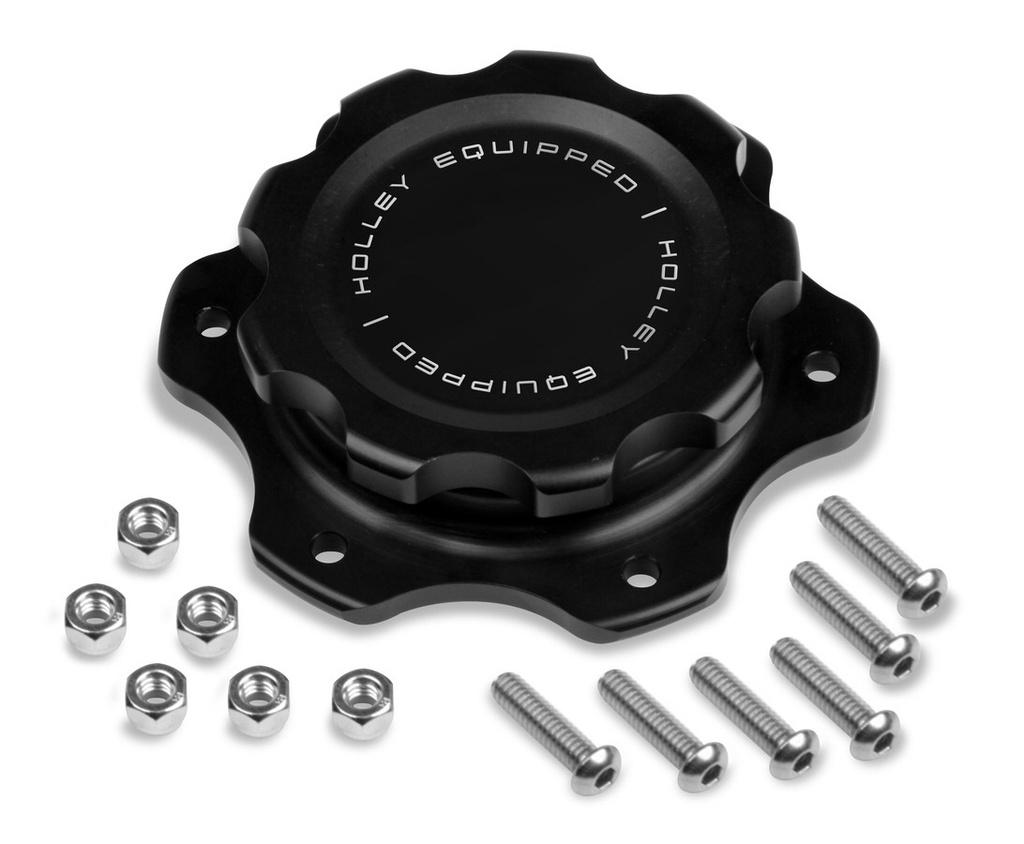 [HLY241-226] Holley - Alm Fuel Cell Cap & Bung W/6 Bolt Flange