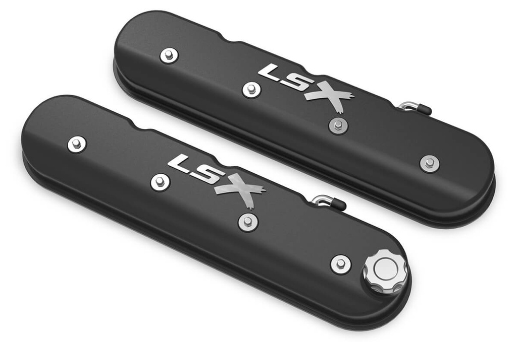 [HLY241-407] Holley - Ls Series Valve Covers W/Lsx Logo