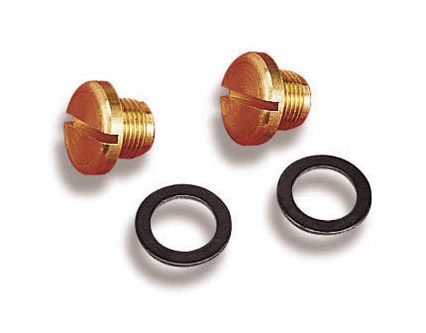 [HLY26-85] Holley - Fuel Bowl Plugs (2)