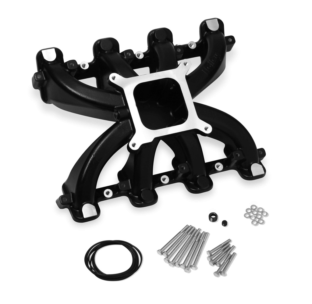[HLY300-132BK] Holley - Intake Manifold Single Plane GM LS1/LS2/LS6