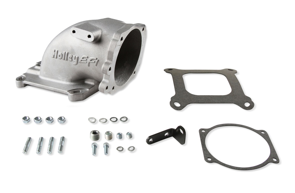 [HLY300-240F] Holley - Intake Elbow 4150 Ford Tb Flange