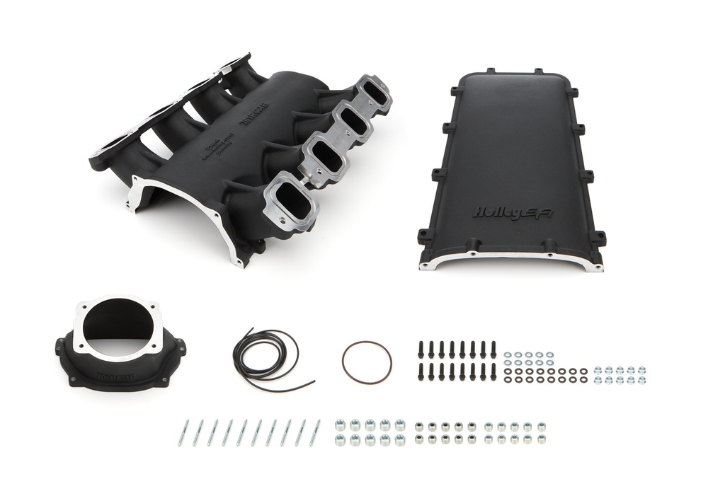[HLY300-716BK] Holley - GM GenV LT Ultra Lo-Ram Intake Manifold Kit