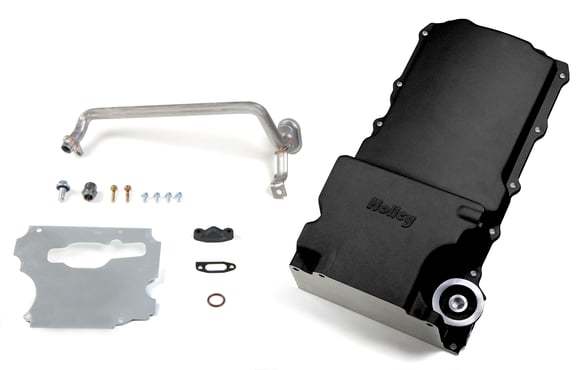 [HLY302-1BK] Holley - Gm Retro Fit Oil Pan - Ls Engines - Black