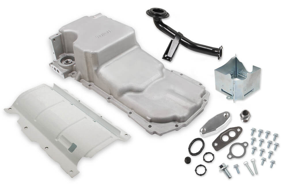 [HLY302-22] Holley - GM Gen V LT Oil Pan Swap Kit Drag Race