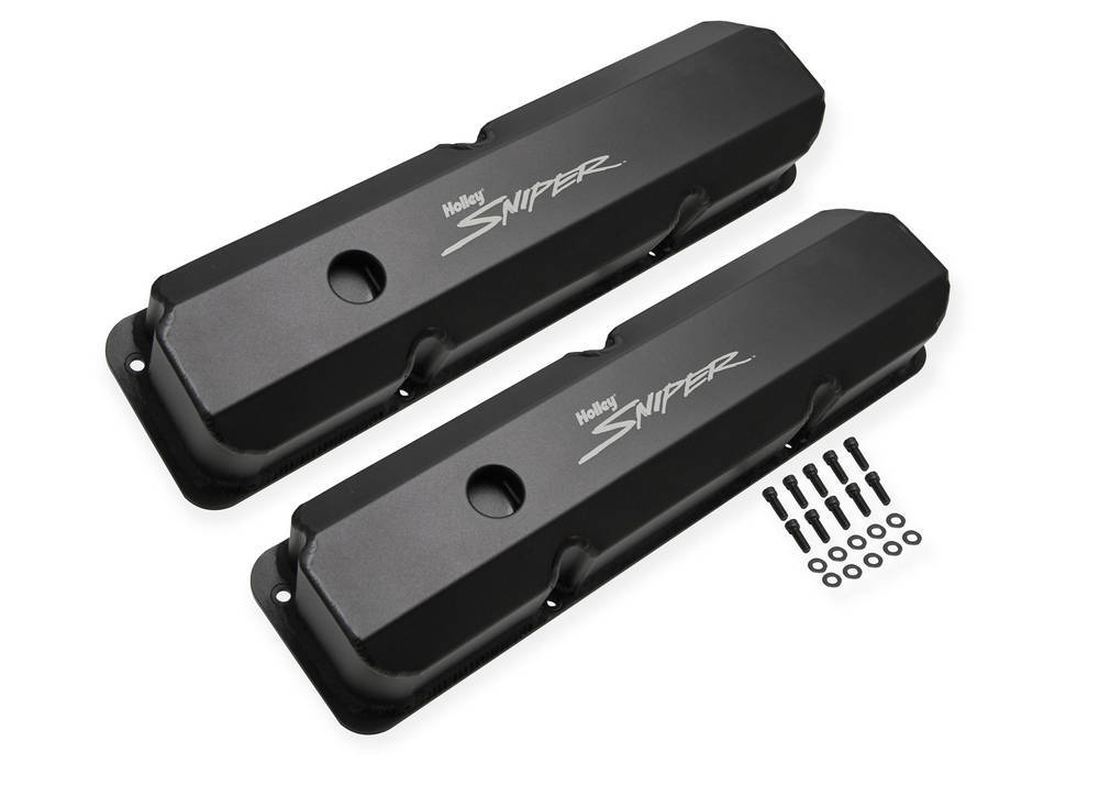 [HLY890001B] Holley - Sniper Fabricated Valve Covers BBF FE Tall