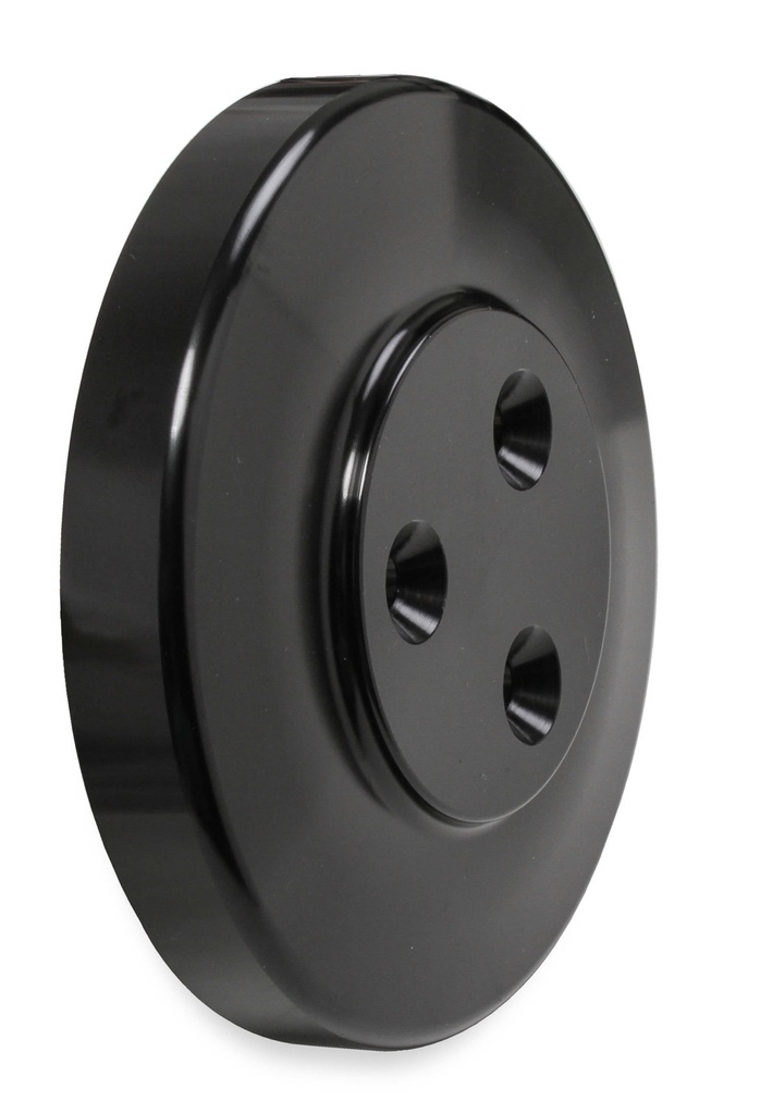 [HLY97-185] Holley - Cover - Ac Compressor Sd7 - Black