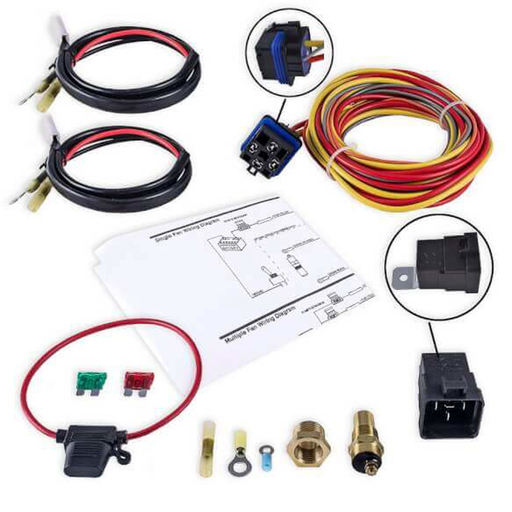 [HLYFB403] Holley - Electric Relay Kit - For Frostbite Fan/Shroud Sys