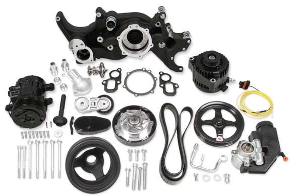 [HLY20-205BK] Holley - Complete Mid-Mount Acc. Drive Sys. GM Gen V LT