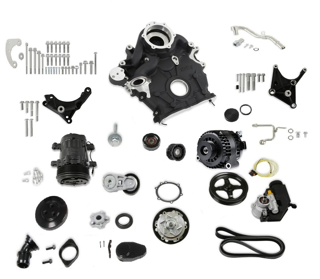 [HLY20-310BK] Holley - Complete Accessory Drive Kit Ford 7.3L Godzilla