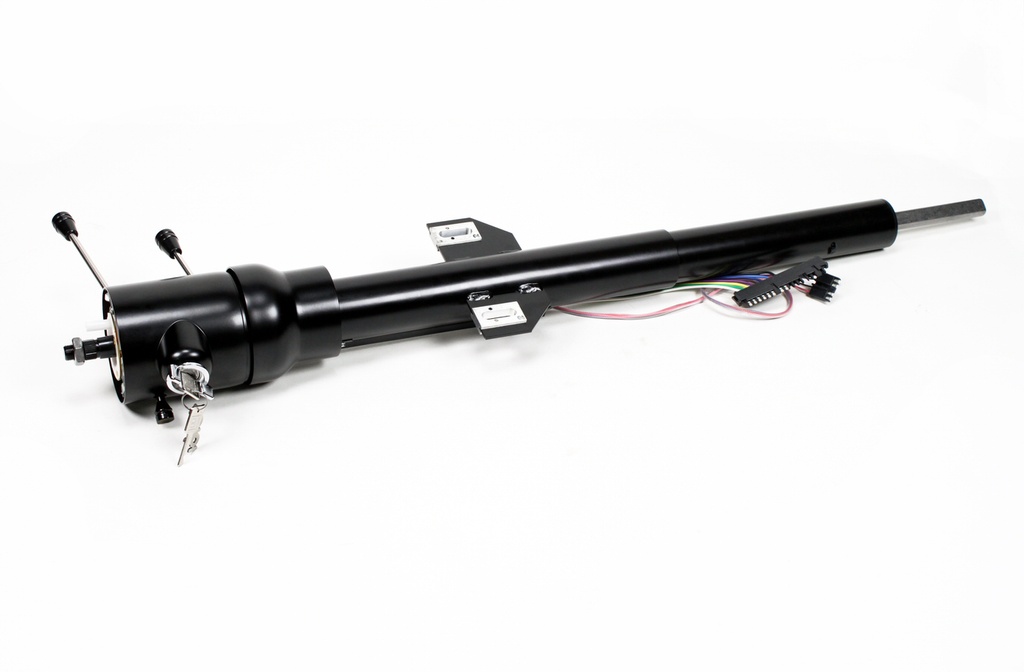 Ididit - Black Steering Column 70-76 Chrysler A-Body