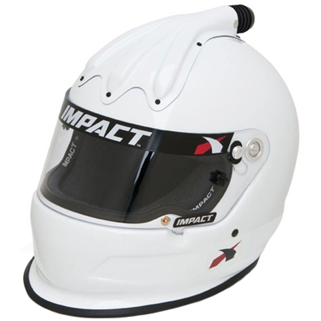 [IMP17020609] Impact Racing - Helmet Super Charger X-Large White SA2020