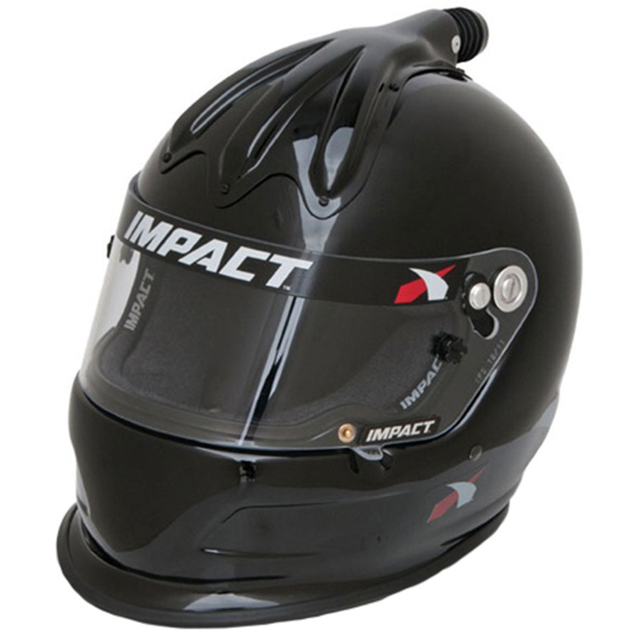 [IMP17020610] Impact Racing - Helmet Super Charger X-Large Black SA2020