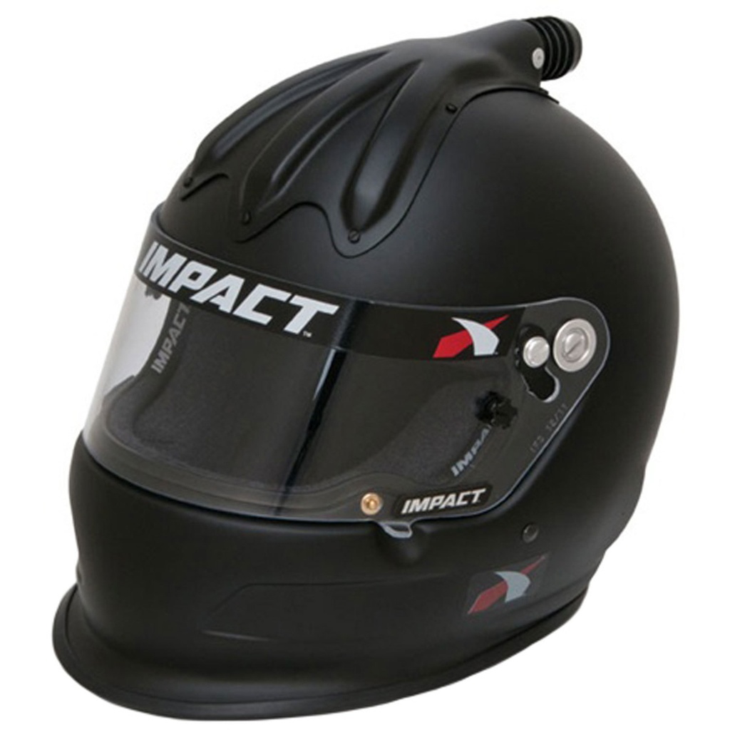 [IMP17020612] Impact Racing - Helmet Super Charger X-Large Flat Black SA2020