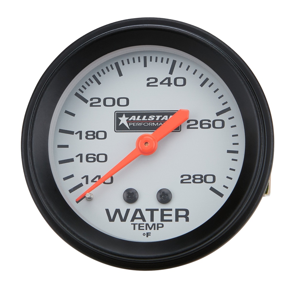 Allstar Performance - Water Temp Gauge 140-280F 2-5/8in