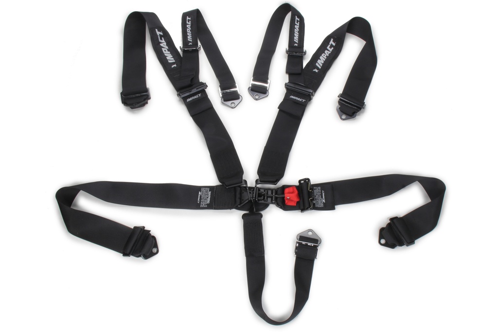 Impact Racing - 5-Pt Harness System L&L w/HANS Double Shoulder