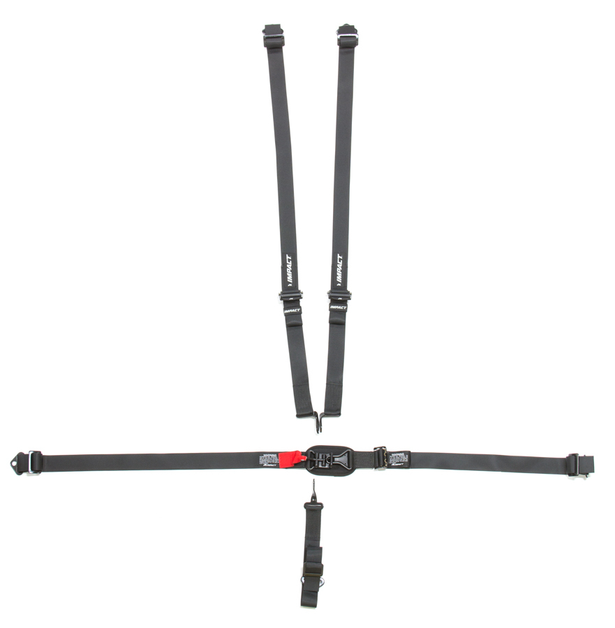 [IMP51115222] Impact Racing - 5pt 2in Harness L/L P/D Ind Shld Fixed Right Lap