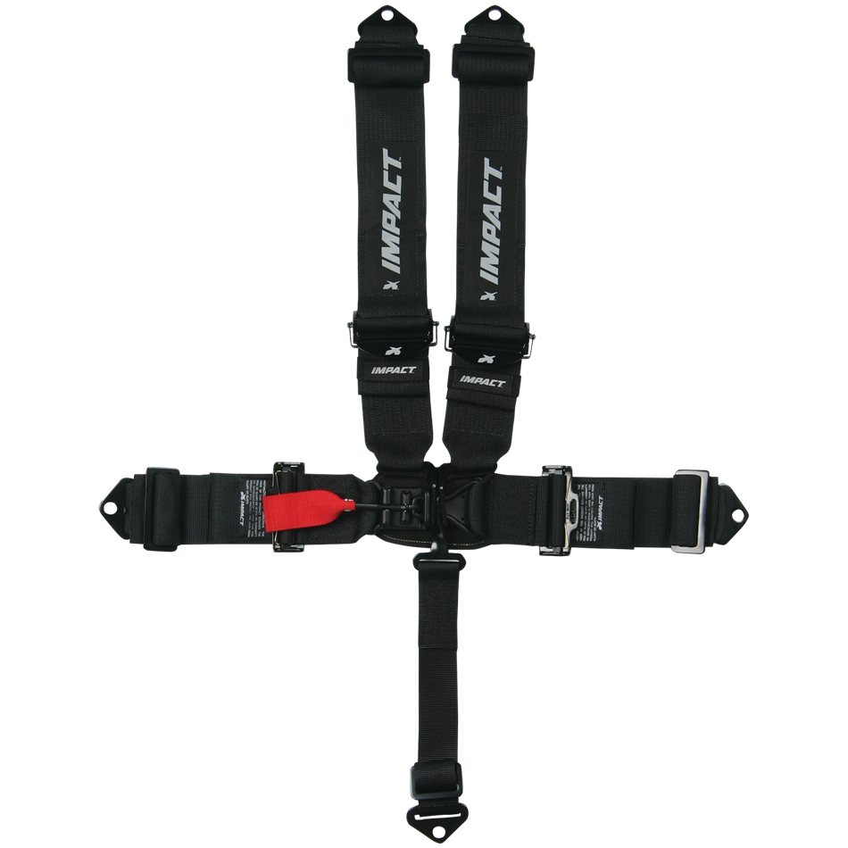 Impact Racing - Restraint 5pt 3in L&L P/D Lap Ind Shldr