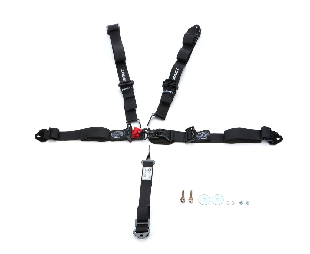 Impact Racing - Restraint 5-Pt L/L 2in P/DBoth Lap Ind Shldr