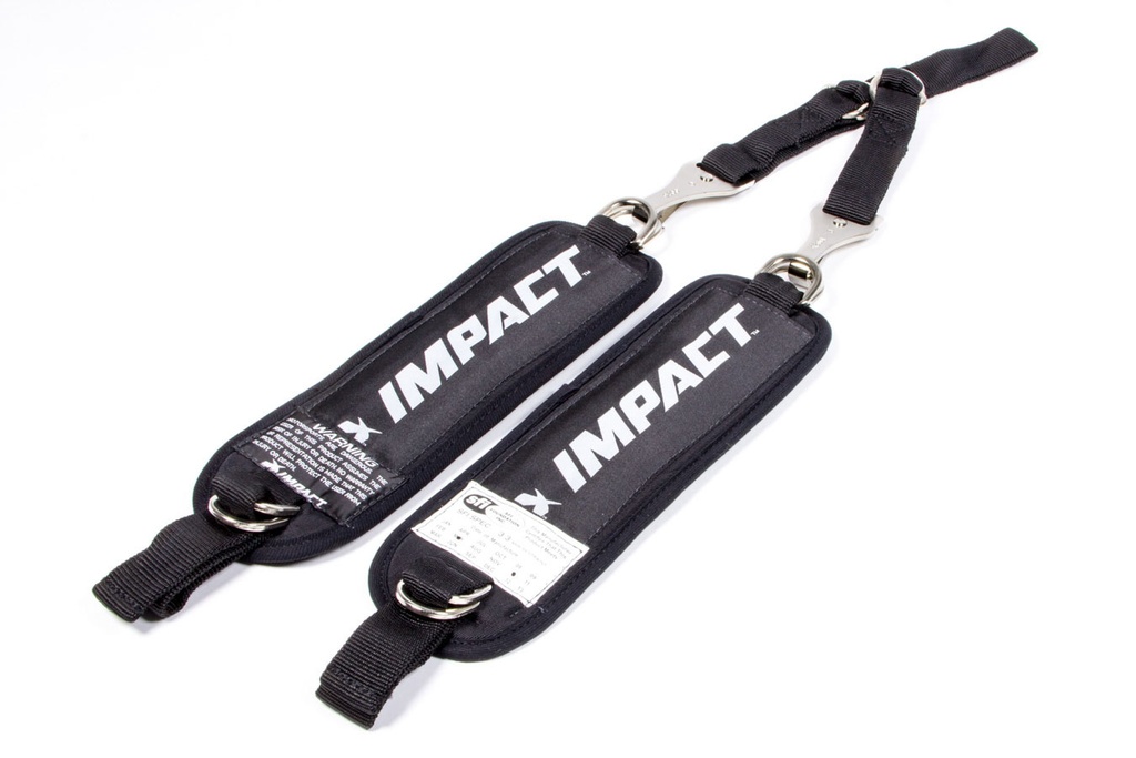 [IMP75000910] Impact Racing - Arm Restraints Black