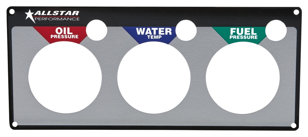 Allstar Performance - Repl 3 Gauge Panel OP/WT/FP