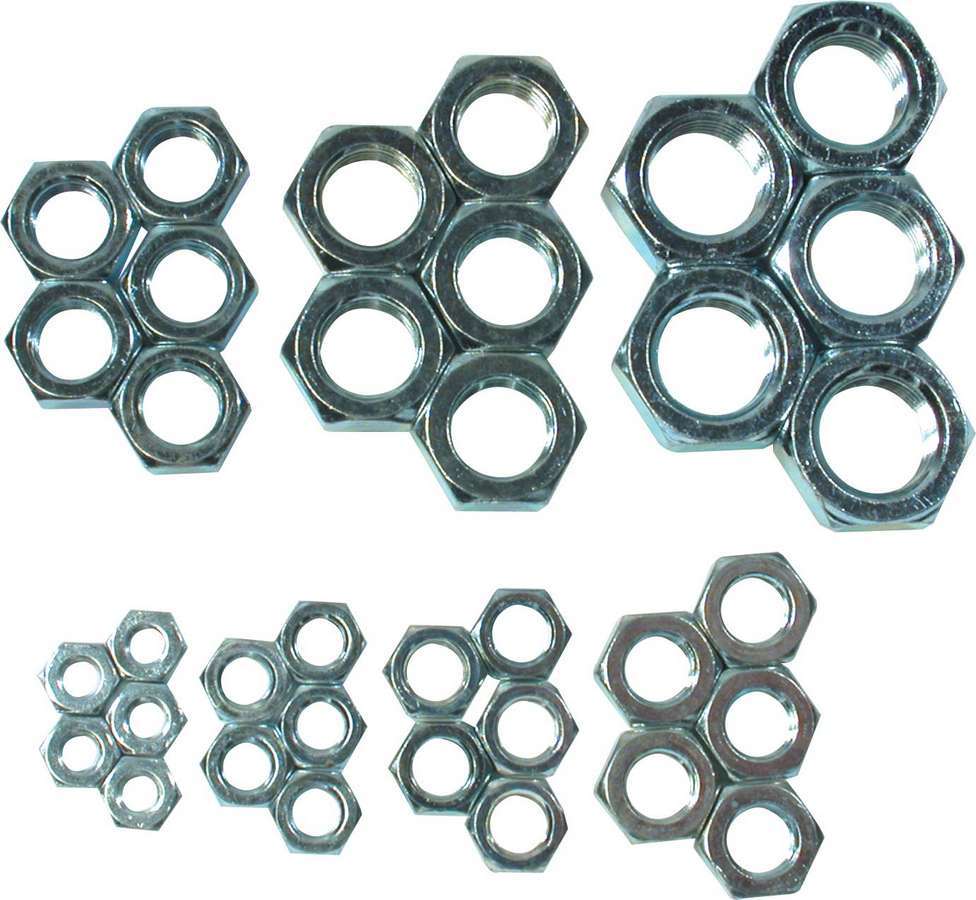[ALL18290] Allstar Performance - RH Jam Nut Assortment Steel