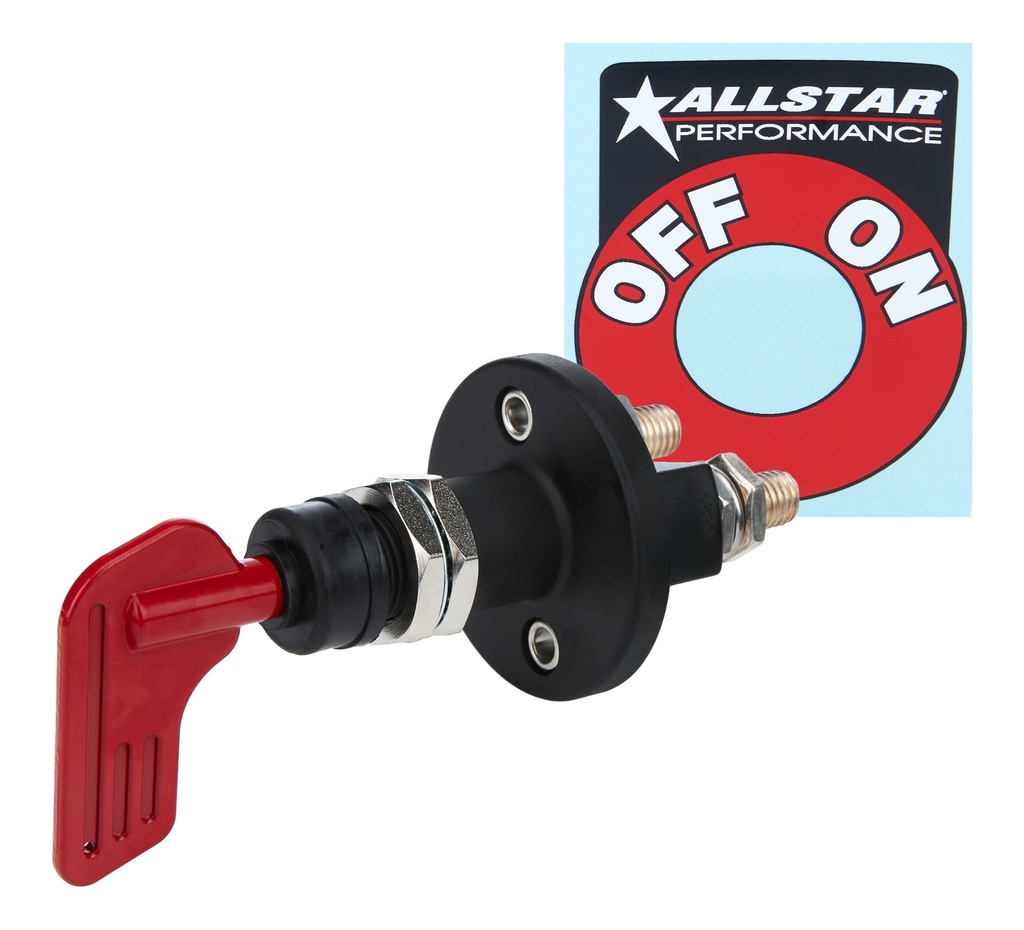 Allstar Performance - Battery Disconnect With Decal Key Style