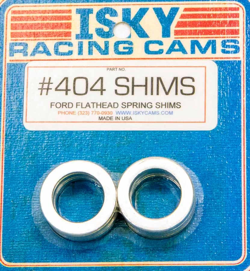 [ISK404] Isky Cams - Valve Spring Shims - 16pk