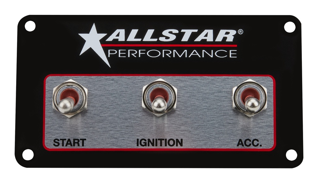 Allstar Performance - Weatherproof Switch Panel Three Switches