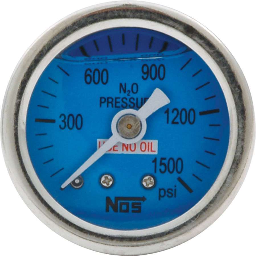 Allstar Performance - 1.5 Gauge 0-1500PSI NOS Liquid Filled