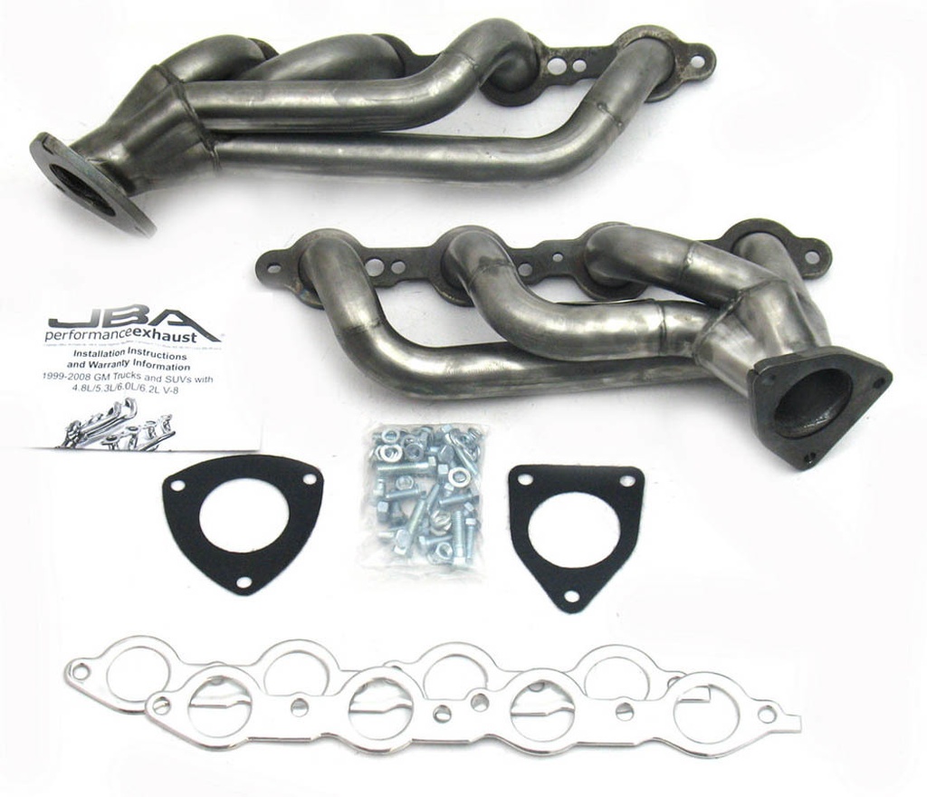 [JBA1850S-3] Jba Performance Exhaust - Headers - 03-06 Gm Truck /Hummer 6.0L
