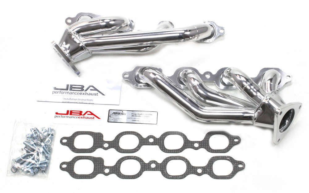 [JBA1850S-4JS] JBA Performance Exhaust - Headers - Shorty Style 14-17 GM Trk/Suv 5.3/6.2