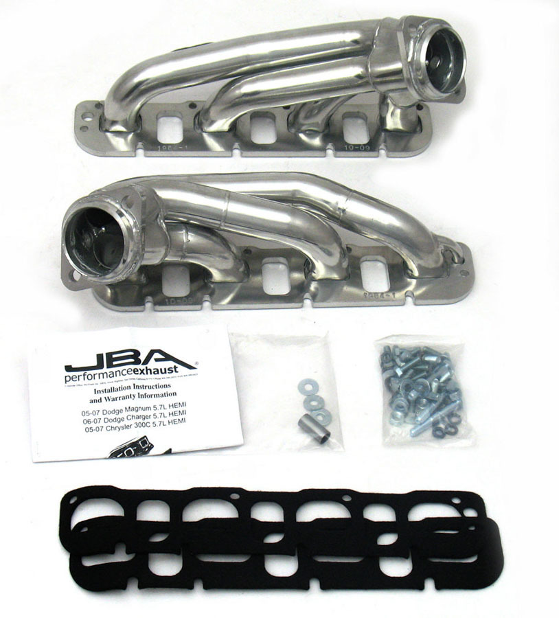 [JBA1964S-1JS] Jba Performance Exhaust - Headers - 08-09 Dodge 5.7/6.1L Hemi