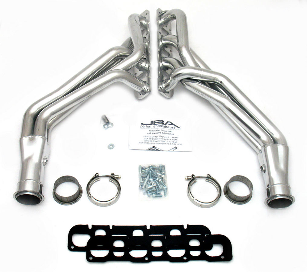 [JBA6965SJS] Jba Performance Exhaust - Headers - 08-09 6.1L Challenger - Silver