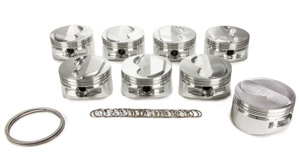 [JEP173586] JE Pistons - SBC Domed Piston Set 4.155 Bore +3cc