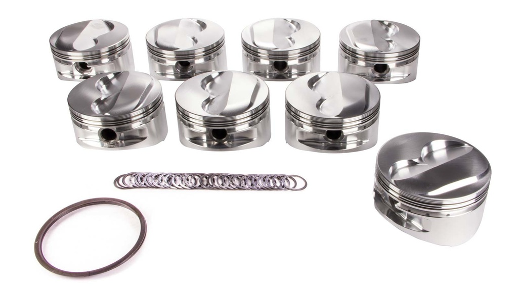 [JEP182033] Je Pistons - SBC Domed Piston Set 4.125 Bore +5.6cc