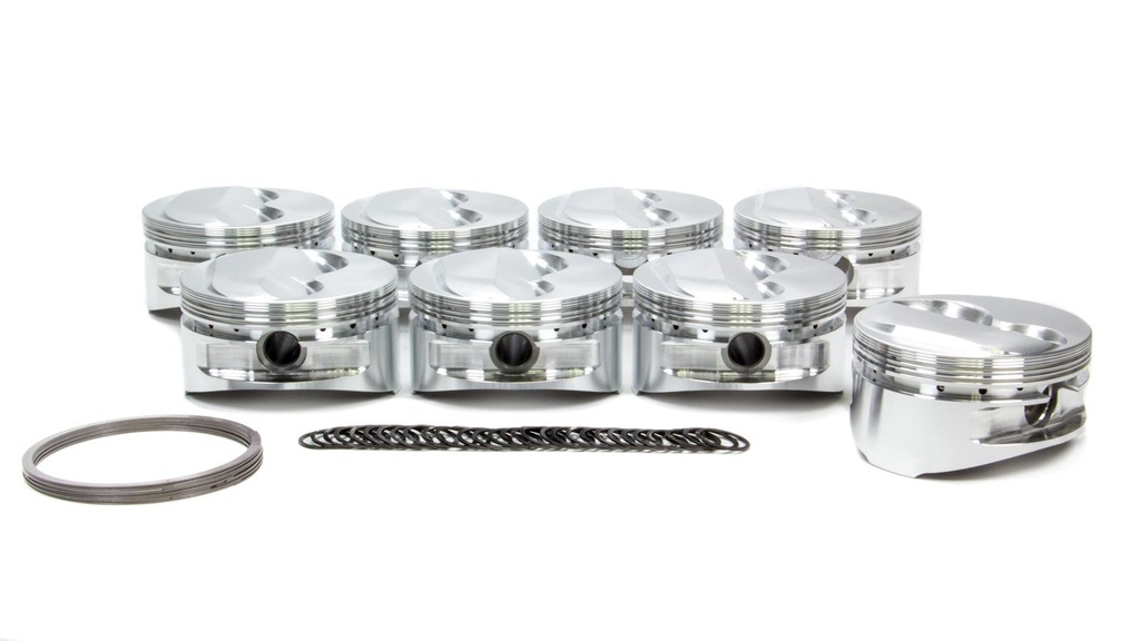 [JEP182036] JE Pistons - SBC Domed Piston Set 4.155 Bore +5.6cc