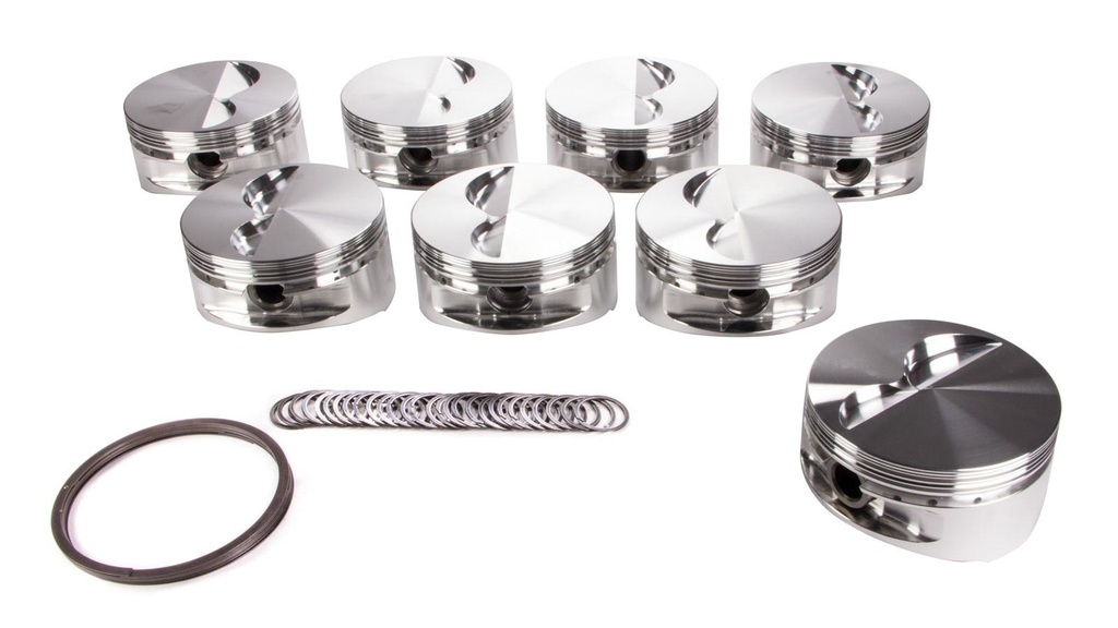 [JEP242886] Je Pistons - SbC F/T Piston Set 4.125 Bore -5.0cc