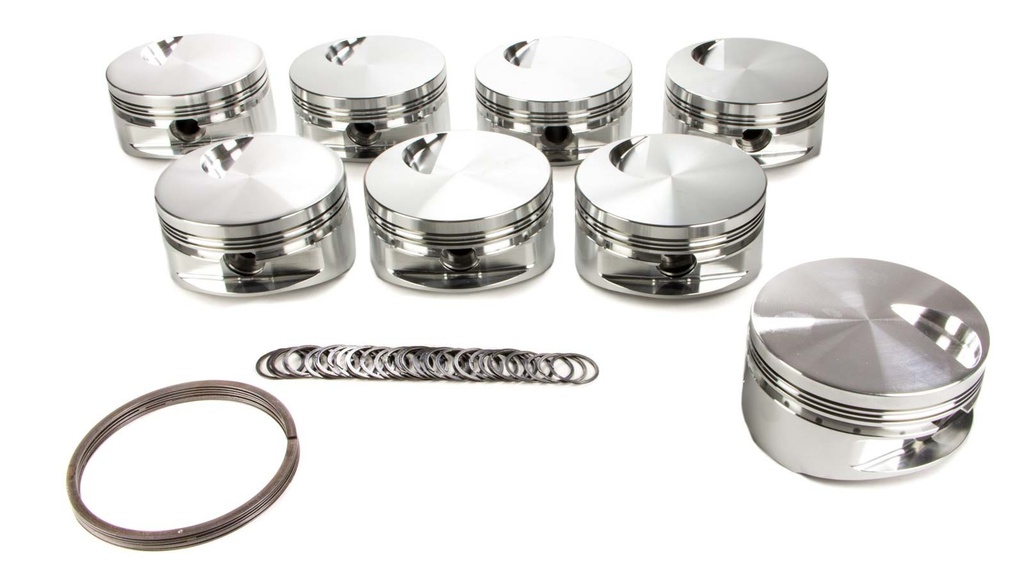 [JEP257984] Je Pistons - Bbc Flat Top Piston Set 4.500 Bore -3cc