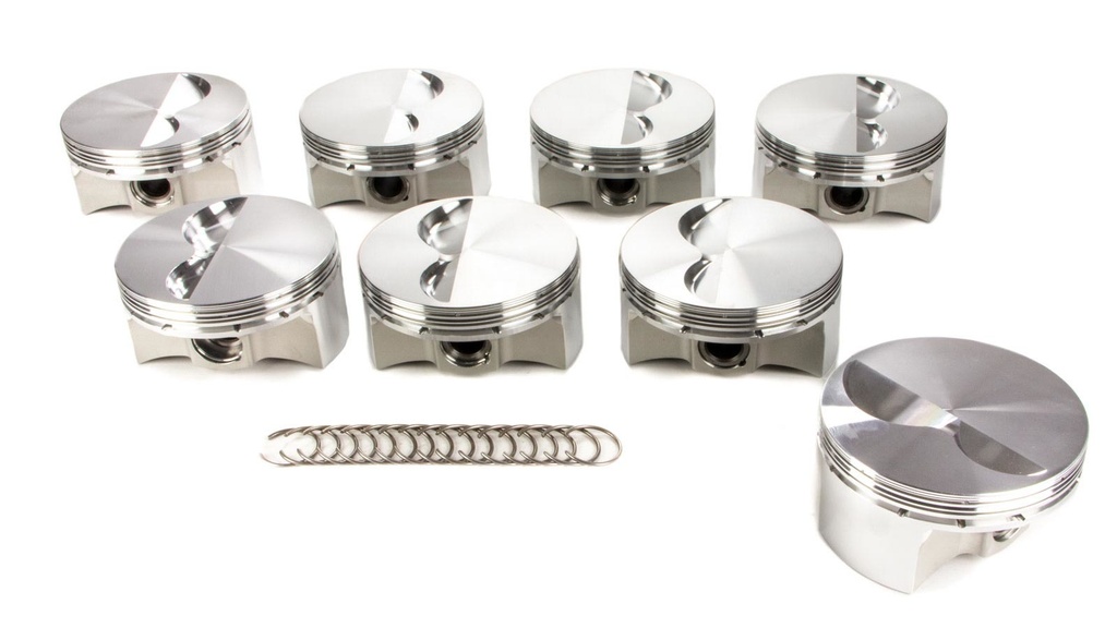 [JEP258029] Je Pistons - SBC Flat Top Piston Set 4.035 Bore -5cc