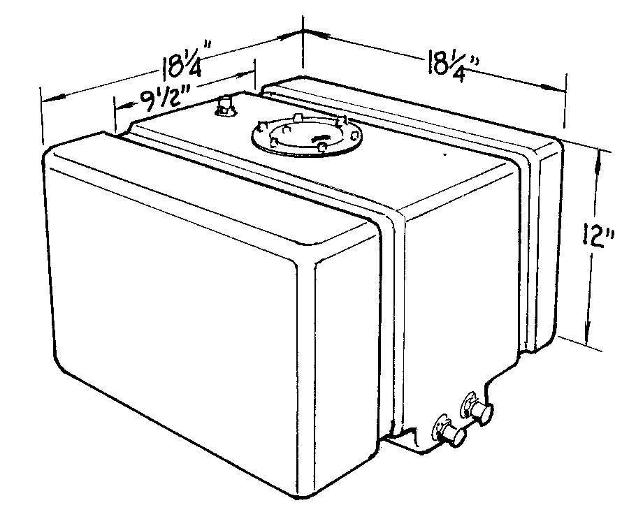 [JAZ250-116-01] Jaz - 16-Gallon Drag Race Cell