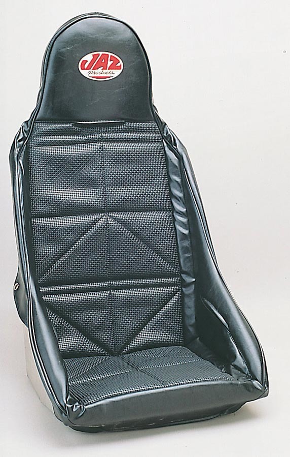[JAZ150-301-01] Jaz - Drag Race Seat Cover Black Vinyl