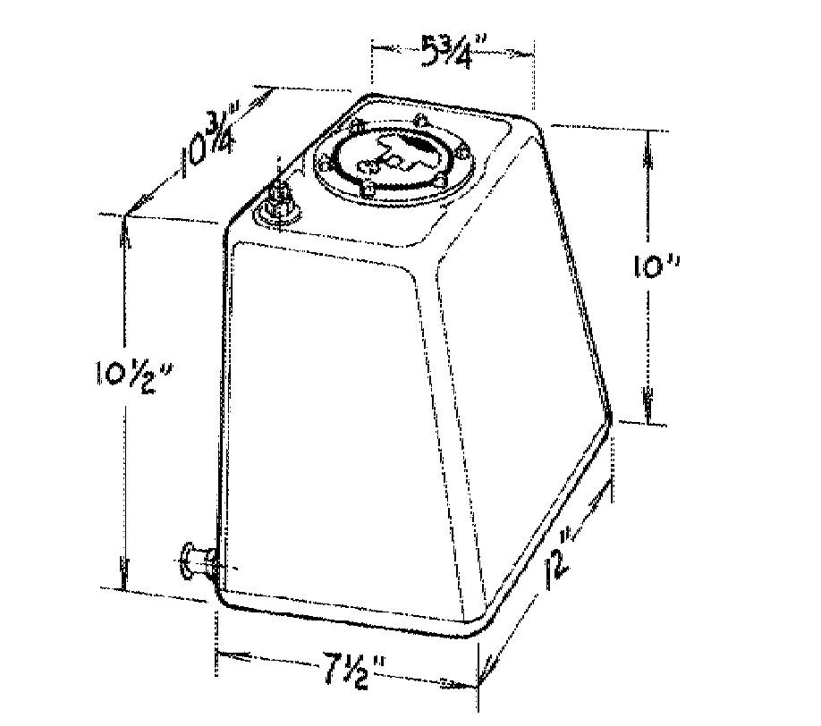 [JAZ290-103-01] Jaz - 3-Gallon Econo Rail Fuel Cell