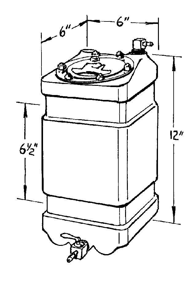 [JAZ230-001-01] Jaz - 1-Gallon Jr Dragster Fuel Cell