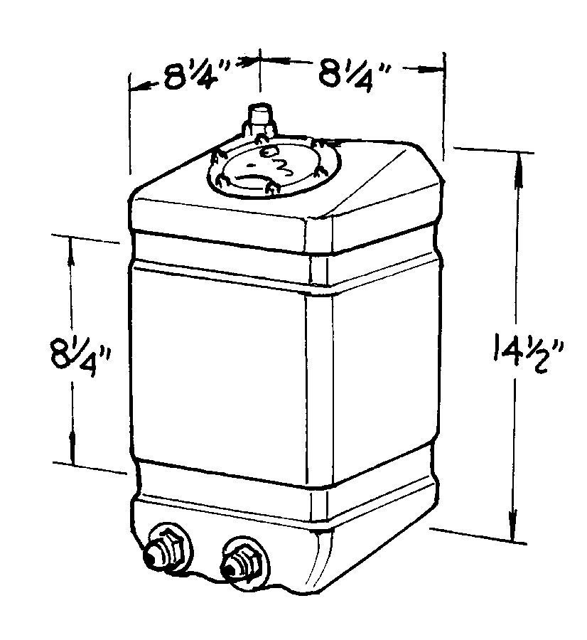 [JAZ250-003-01] Jaz - 3-Gallon Drag Race Cell