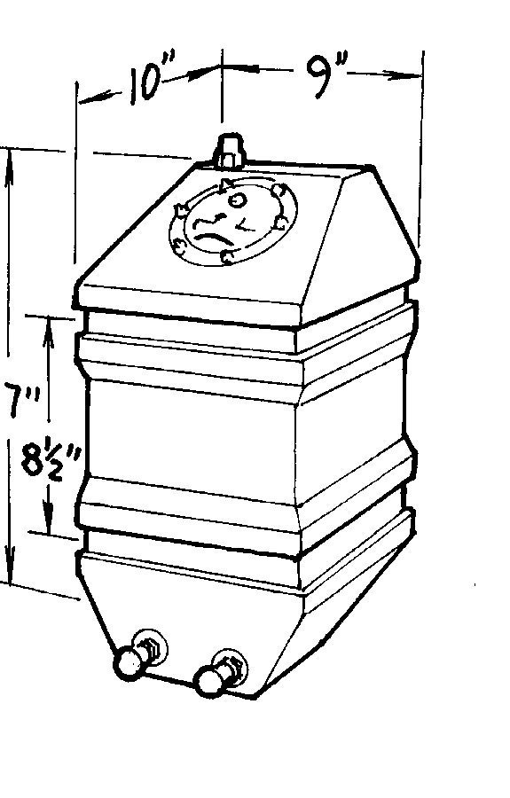 [JAZ250-004-01] Jaz - 4-Gallon Drag Race Cell
