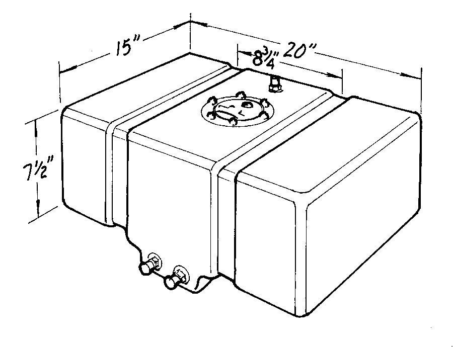 [JAZ250-008-01] Jaz - 8-Gallon Drag Race Cell