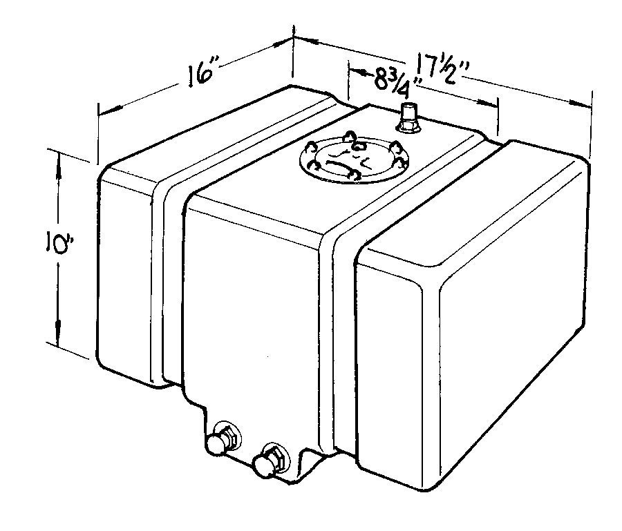[JAZ250-012-01] Jaz - 12-Gallon Drag Race Cell