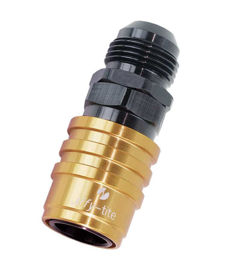 Jiffy-Tite - Q/R #10 Male Socket Gold/Black