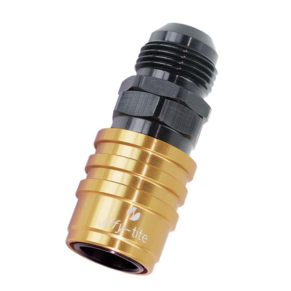 [JFT51412BJ] Jiffy-Tite - 12an Male Socket Fitting Valvew/ Buna Seals