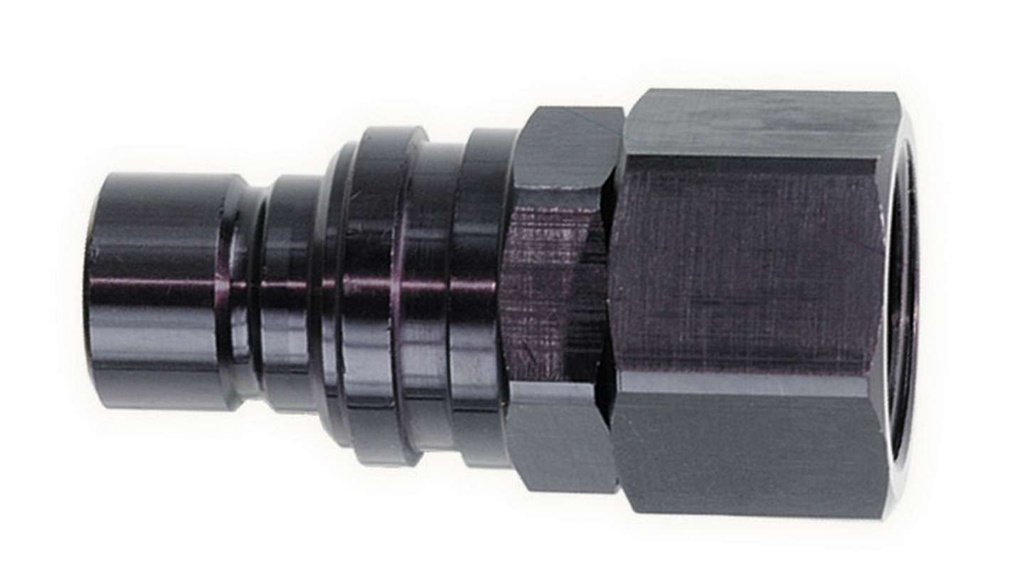 [JFT22306] Jiffy-Tite - Q/R #6 Female Plug Black